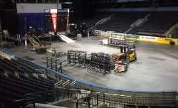 Ice Cap At the John Labatt Centre, Ontario, Canada