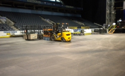 Ice Cap At the John Labatt Centre, Ontario, Canada